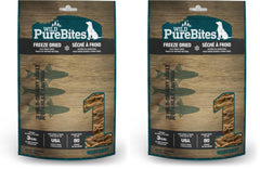 PureBites Wild Smelt freeze-dried treats pack-2oz front view highlights protein-packed snack