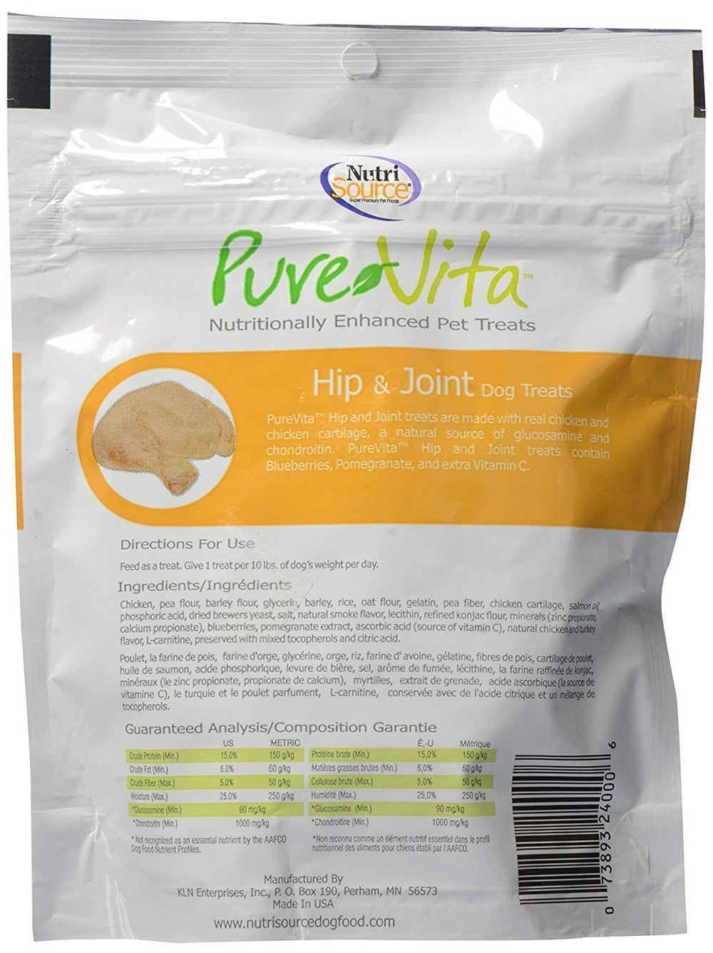 PureVita bundle 4-pack package front view, great value for multi-dog households.