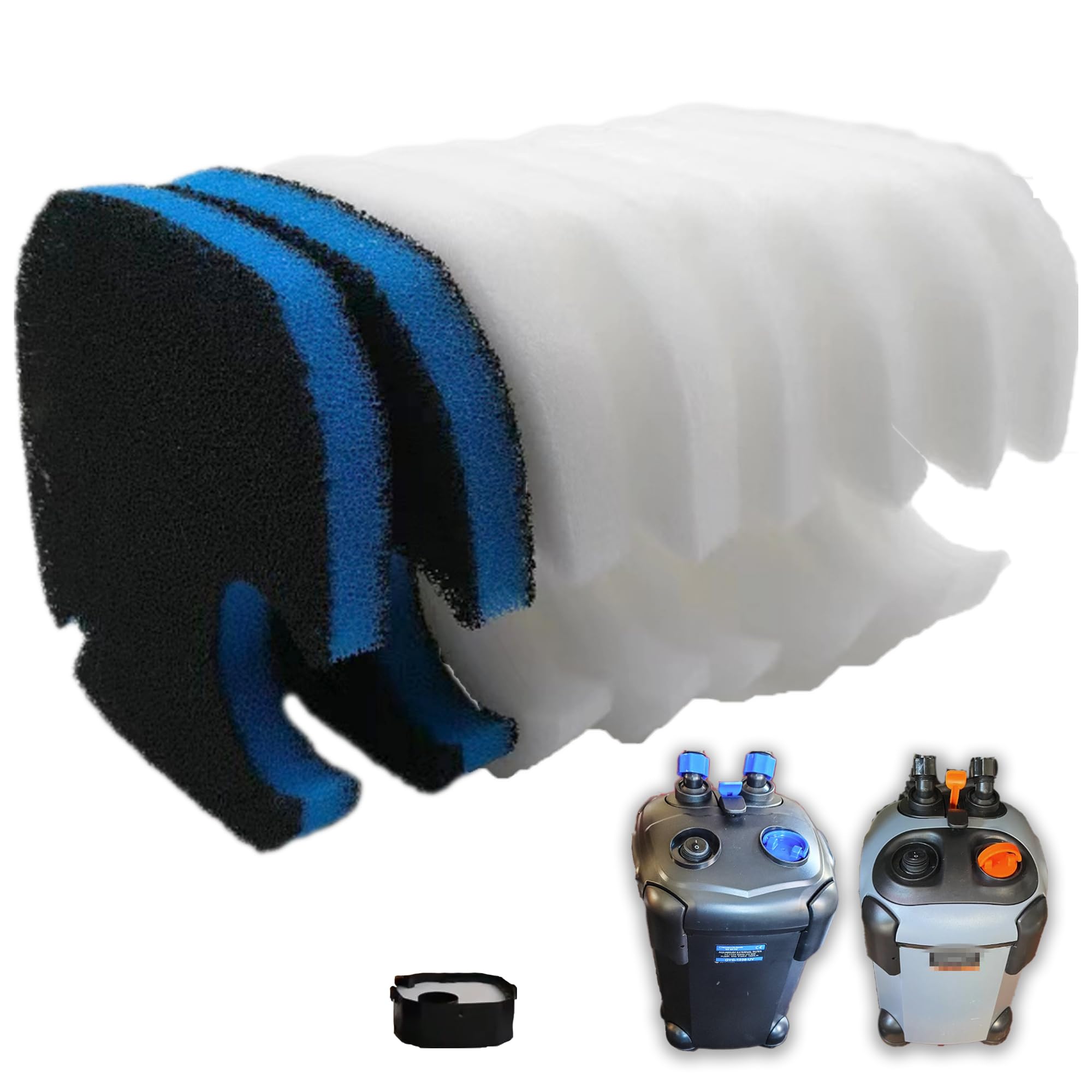 PurifyLogix 8-pack filter pads for canister filters provide easy replacement.