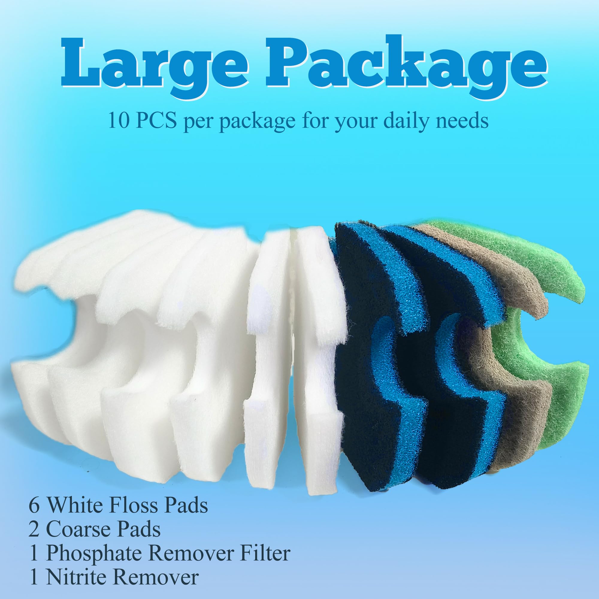 PurifyLogix 10 piece pack highlights value for routine aquarium maintenance