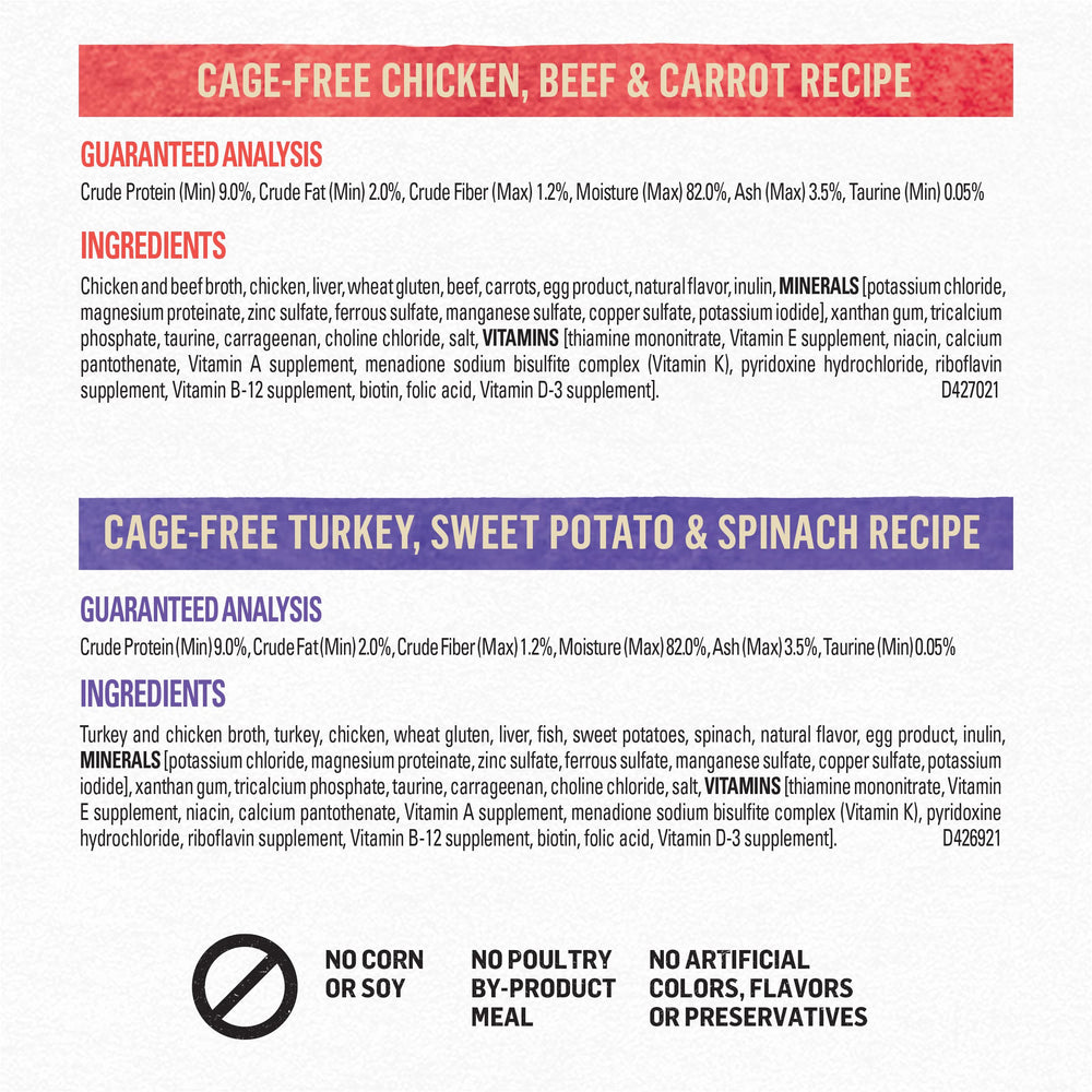 Purina Beyond packaging image shows multi-pack convenience for variety.
