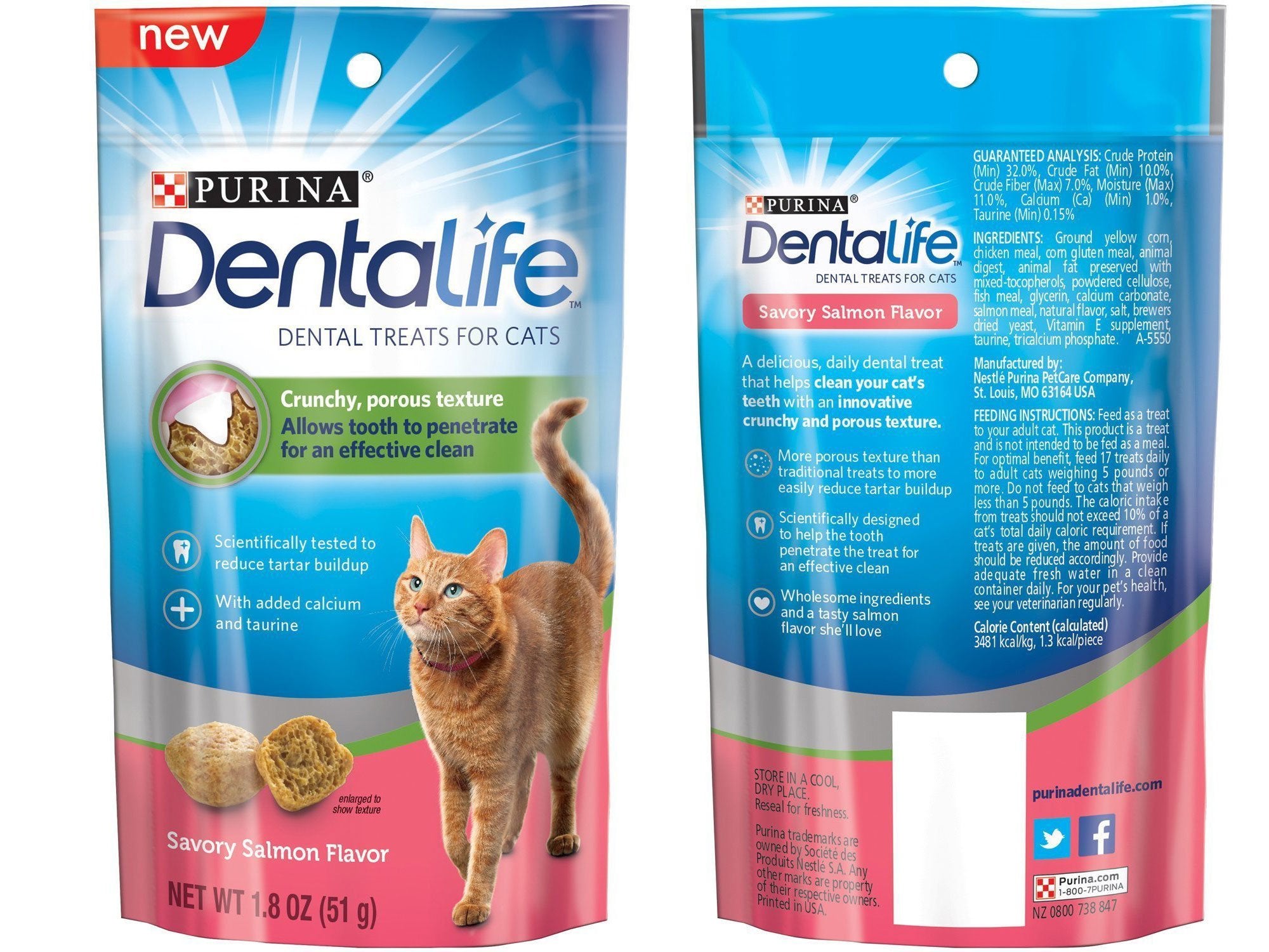 Purina Dentalife: conjunto de cuidado dental para gatos, opción útil en casa.