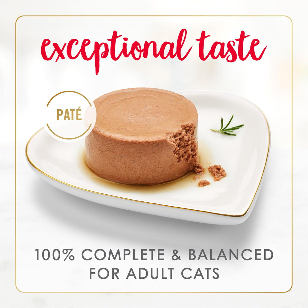 Purina Fancy Feast pate-textura-suave, experiencia paté suave para gatos.