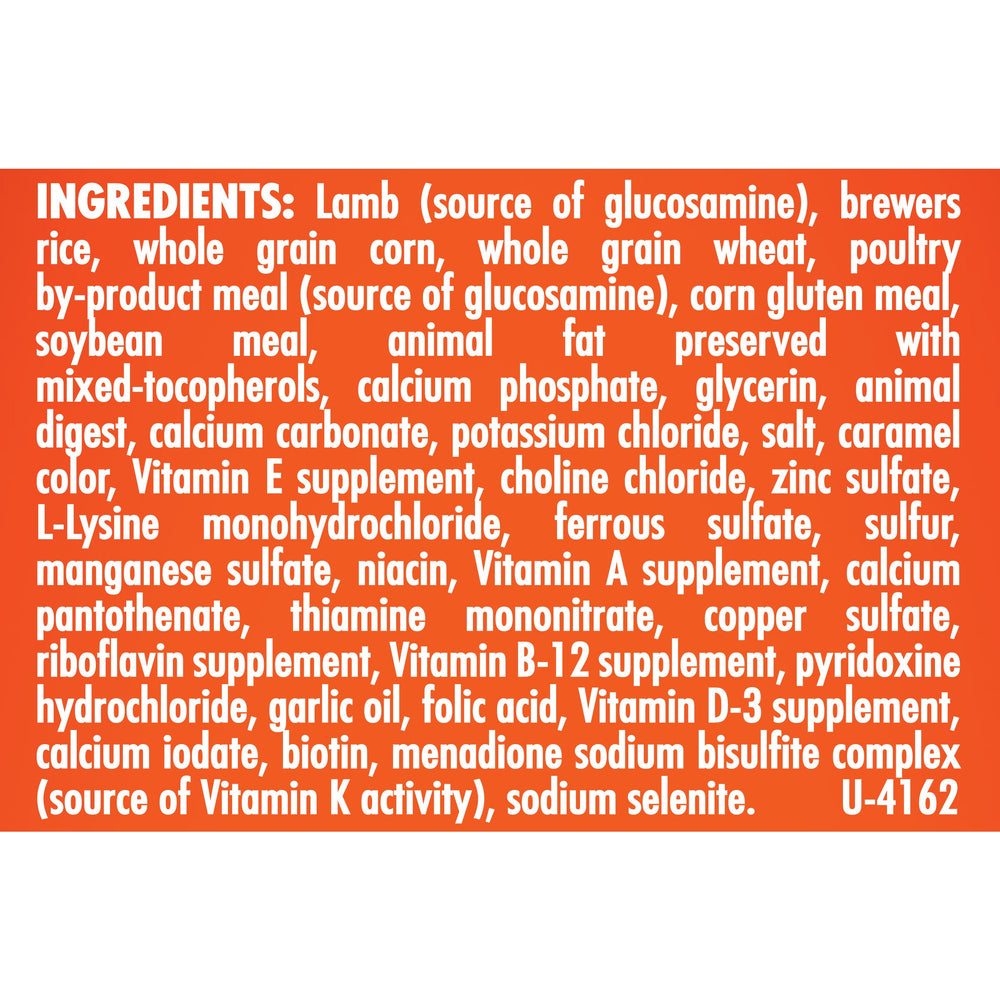 Purina One SmartBlend Lamb Rice serving idea for a complete daily meal
