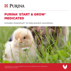 Purina Start & Grow nutrition label close-up highlighting marigold extract benefits.