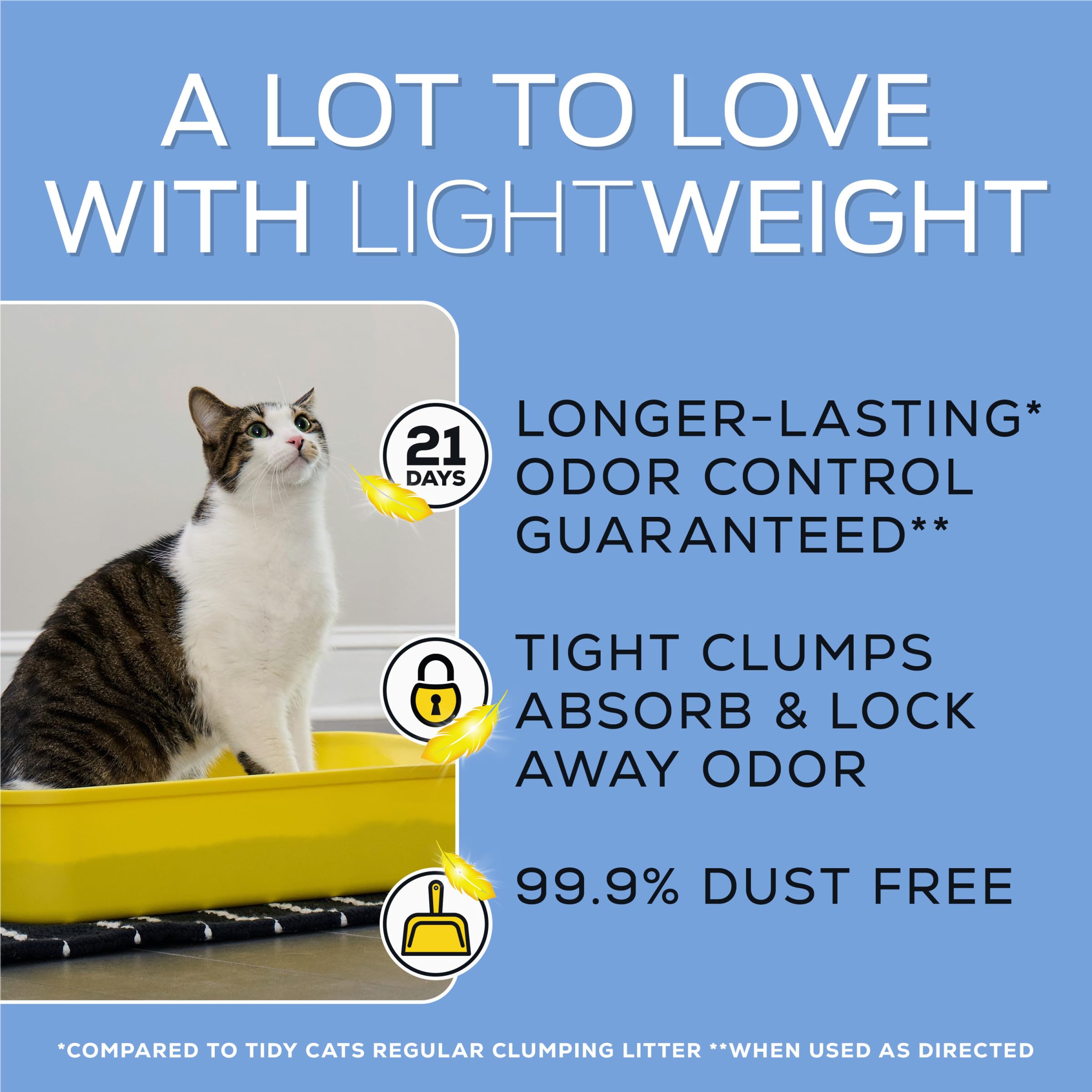 Purina Tidy Cats multi-cat suitability picture for busy households.