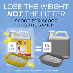 Purina Tidy Cats lightweight litter image with low-dust design.