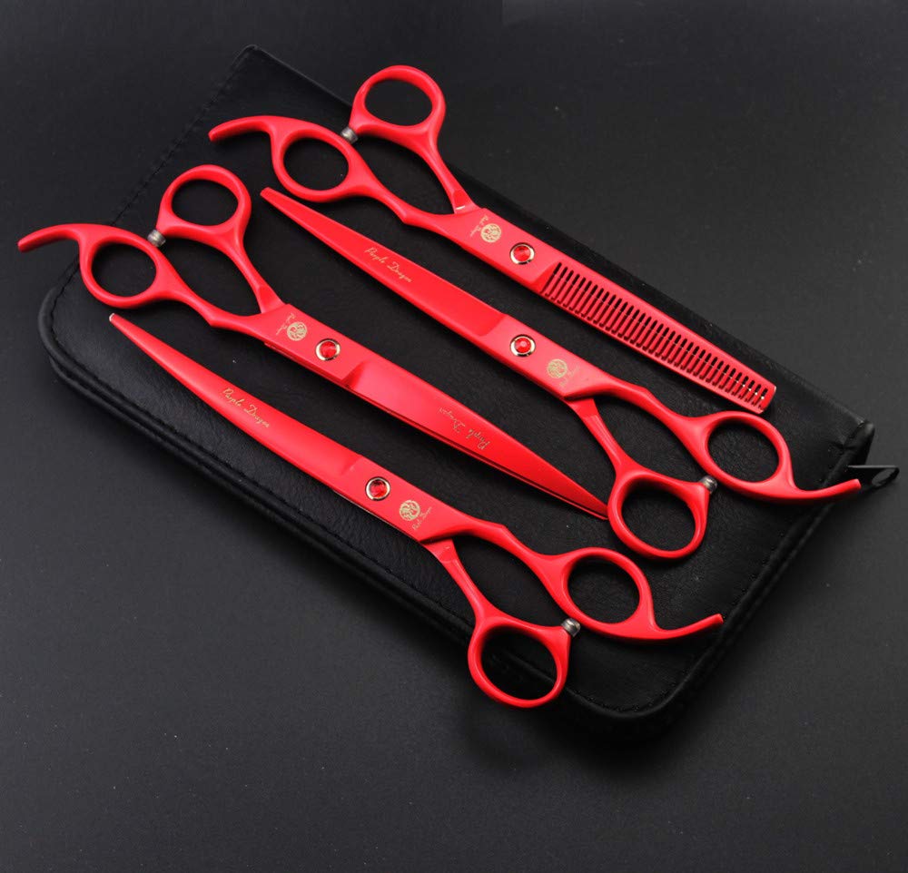 Purple Dragon all-in-one kit with cloth and bag shows convenient grooming solution.