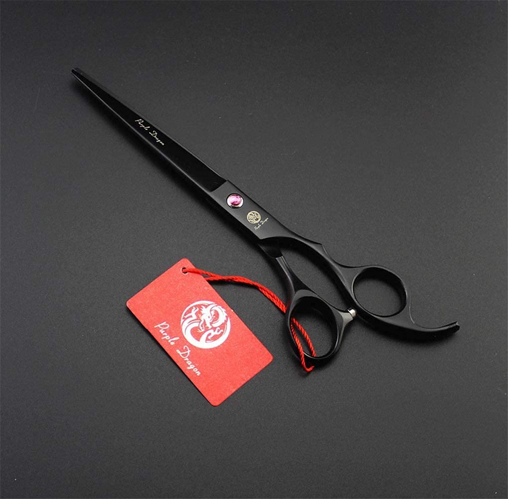 Purple Dragon case storage for scissors highlights organized travel-ready grooming tools.