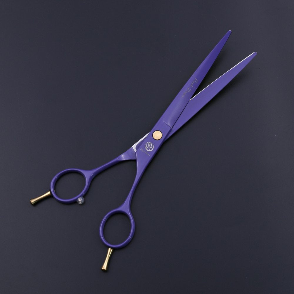 Purple Dragon ergonomic curved grip reduces hand fatigue during grooming