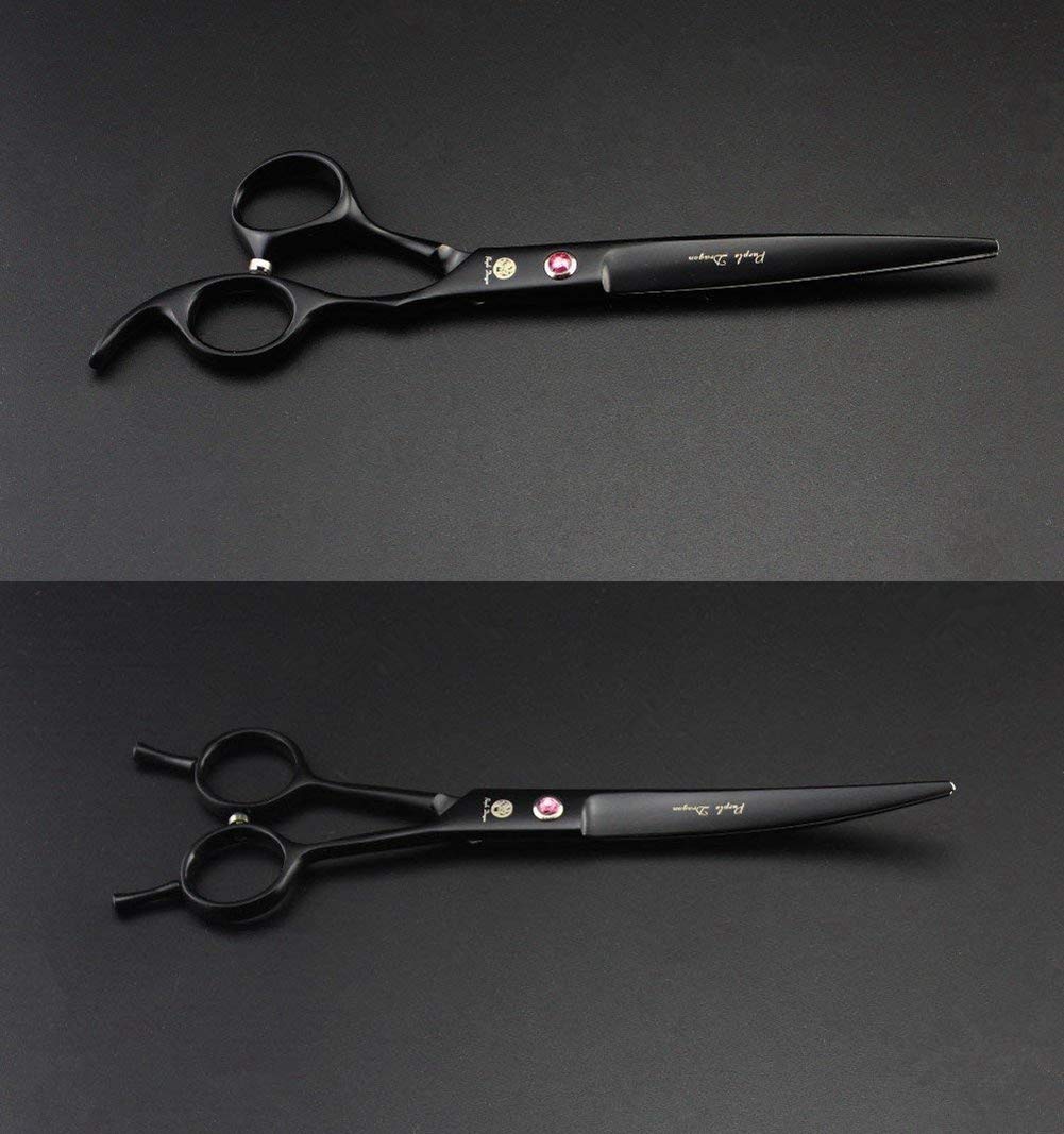 Purple Dragon 7.0-inch japan-440c stainless-steel closeup highlights durable, wear-resistant blades.
