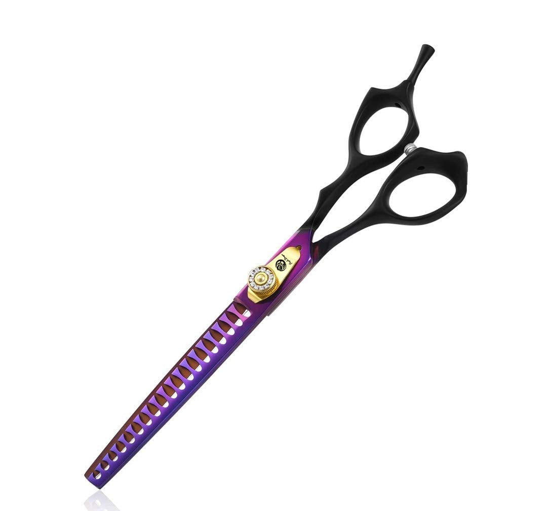 Purple Dragon Japan 440C stainless steel construction for durability and clean cuts.