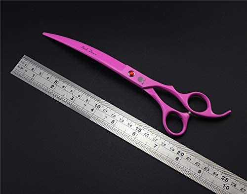 Purple Dragon silent grooming scissors reduce pet stress during trims