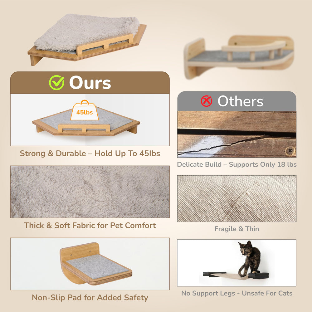 PurrHouse easy installation images show quick mounting and sturdy finish