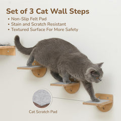 PurrHouse wall-mounted cat furniture blends with home décor while encouraging exploration