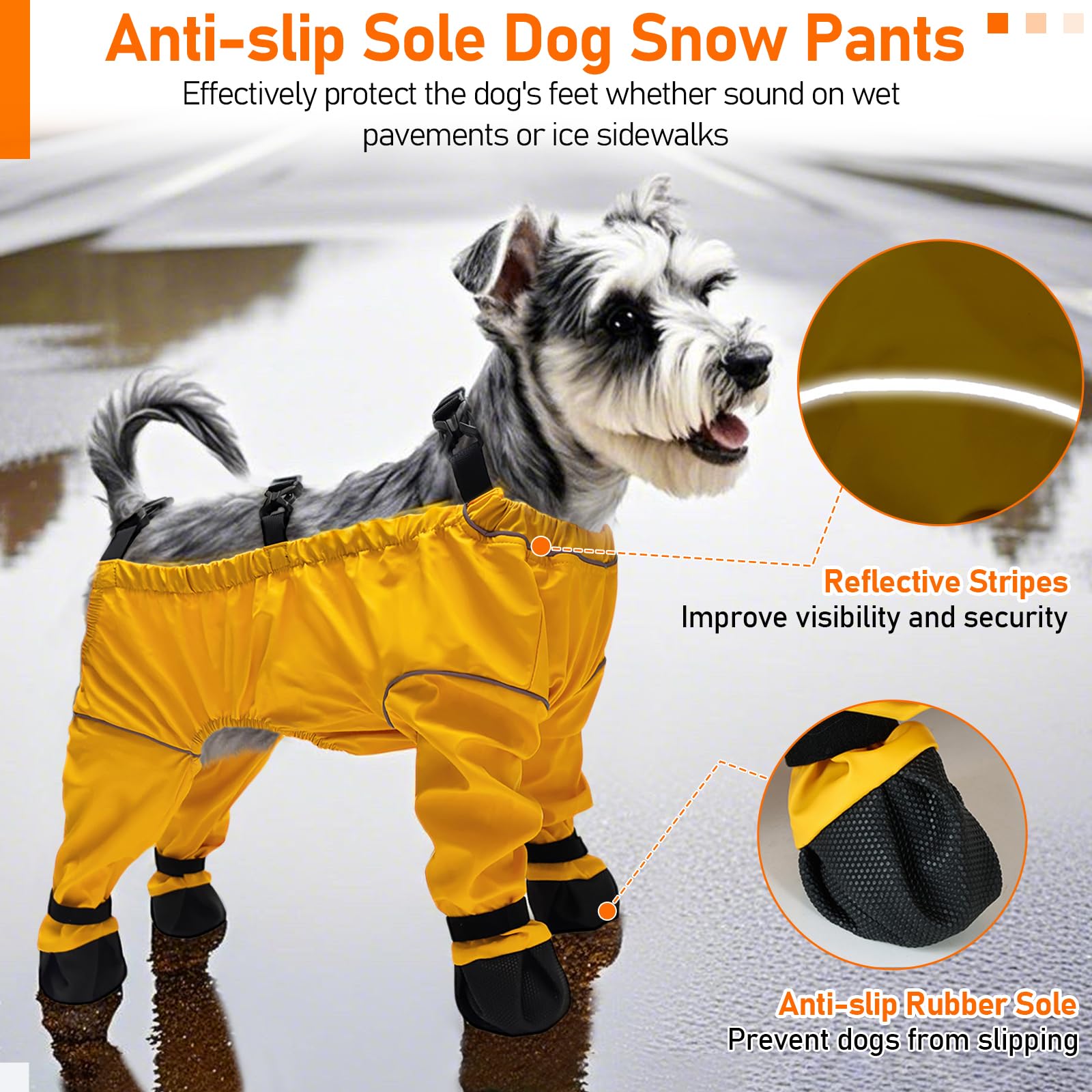 PurrHug outdoor-walk boots in yellow support year-round adventures.
