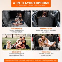Purrific Pet 6.4mm support boards provide stable foundation for large dogs in vehicles.