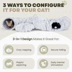PurrPuff catnip toys scene highlights interactive play and stimulation.