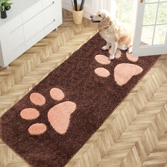 PURRUGS dirt-trapping door mat 32x70 captures mud and water, keeping entryways cleaner