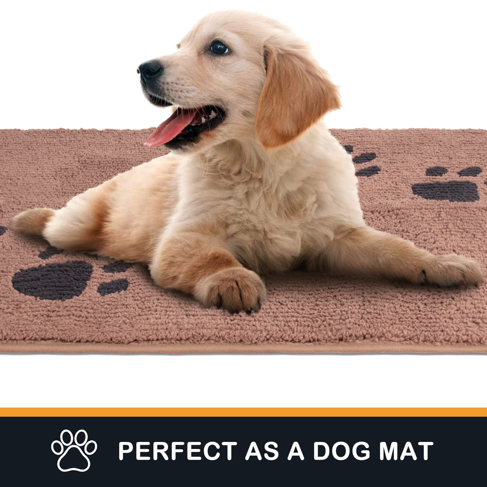 PURRUGS low-profile mat fits under doors without jamming or curling
