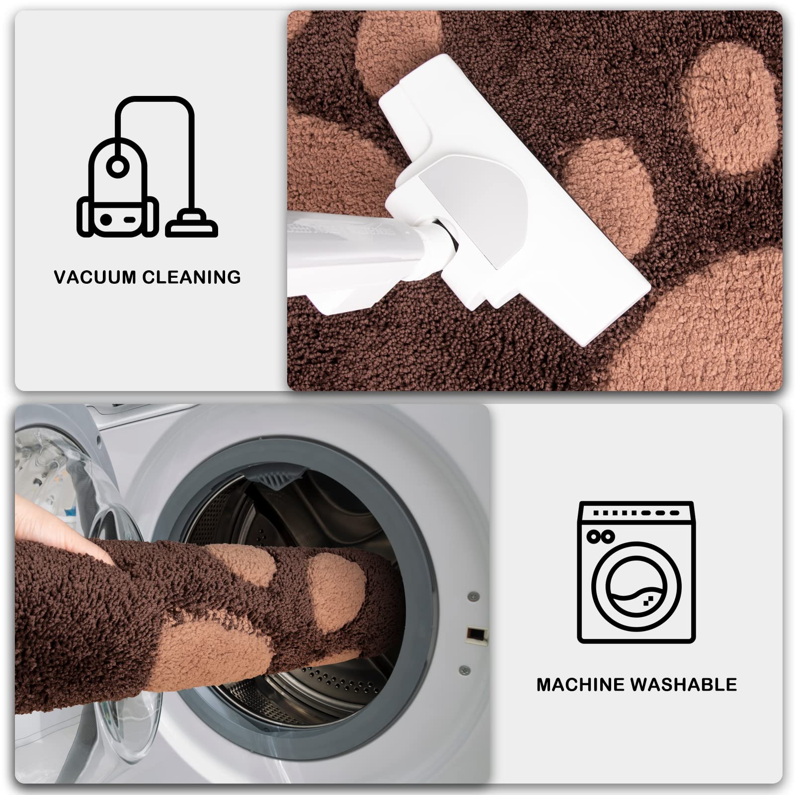 PURRUGS durable entryway rug withstands frequent washing for high-traffic areas