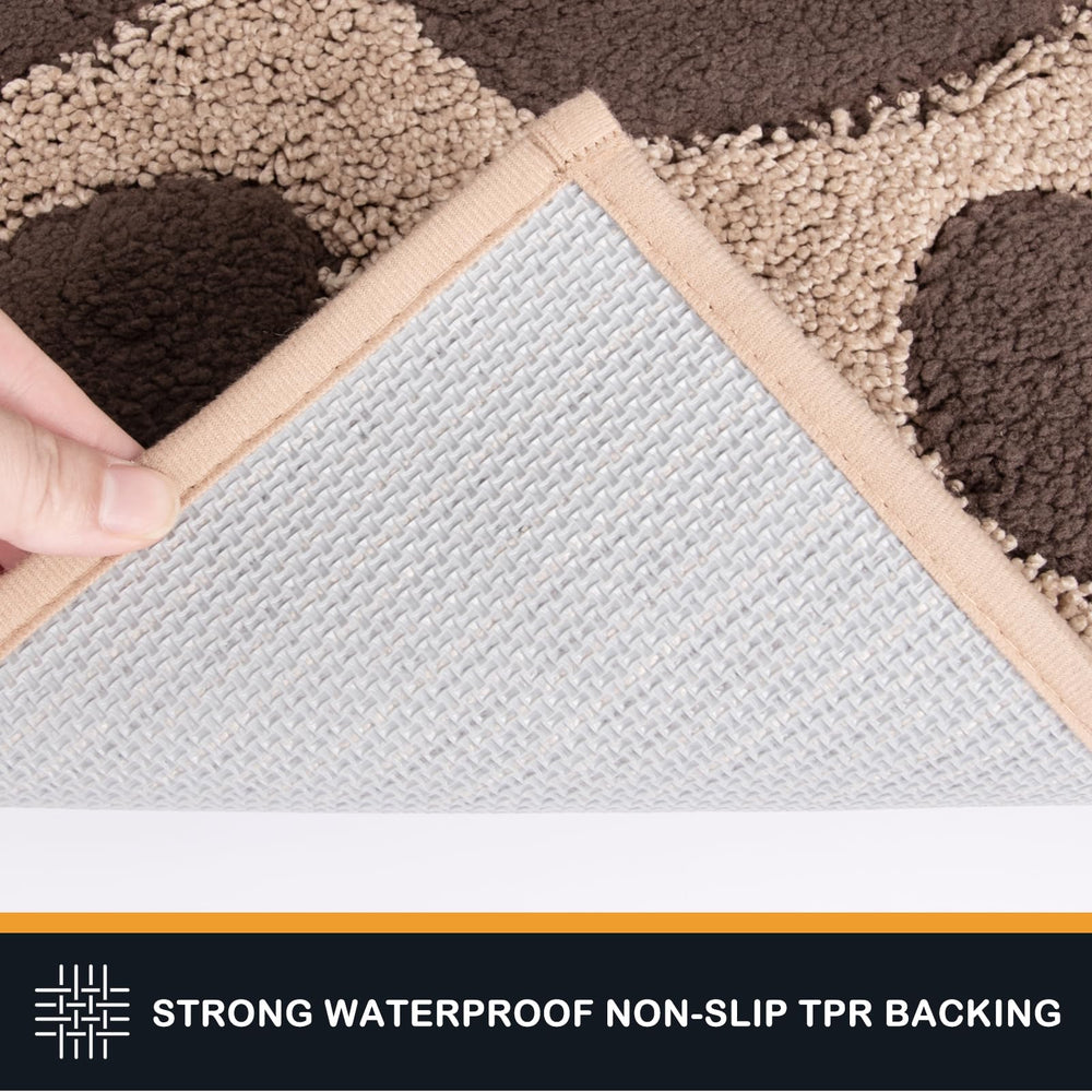 Purrugs dirt-trapping door mat is machine washable for easy cleaning.