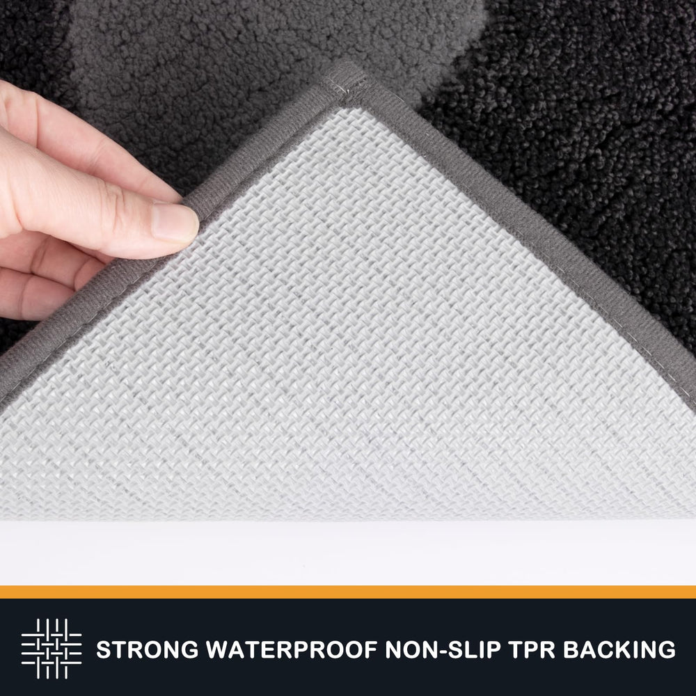 PURRUGS low-profile design fits under doors smoothly.