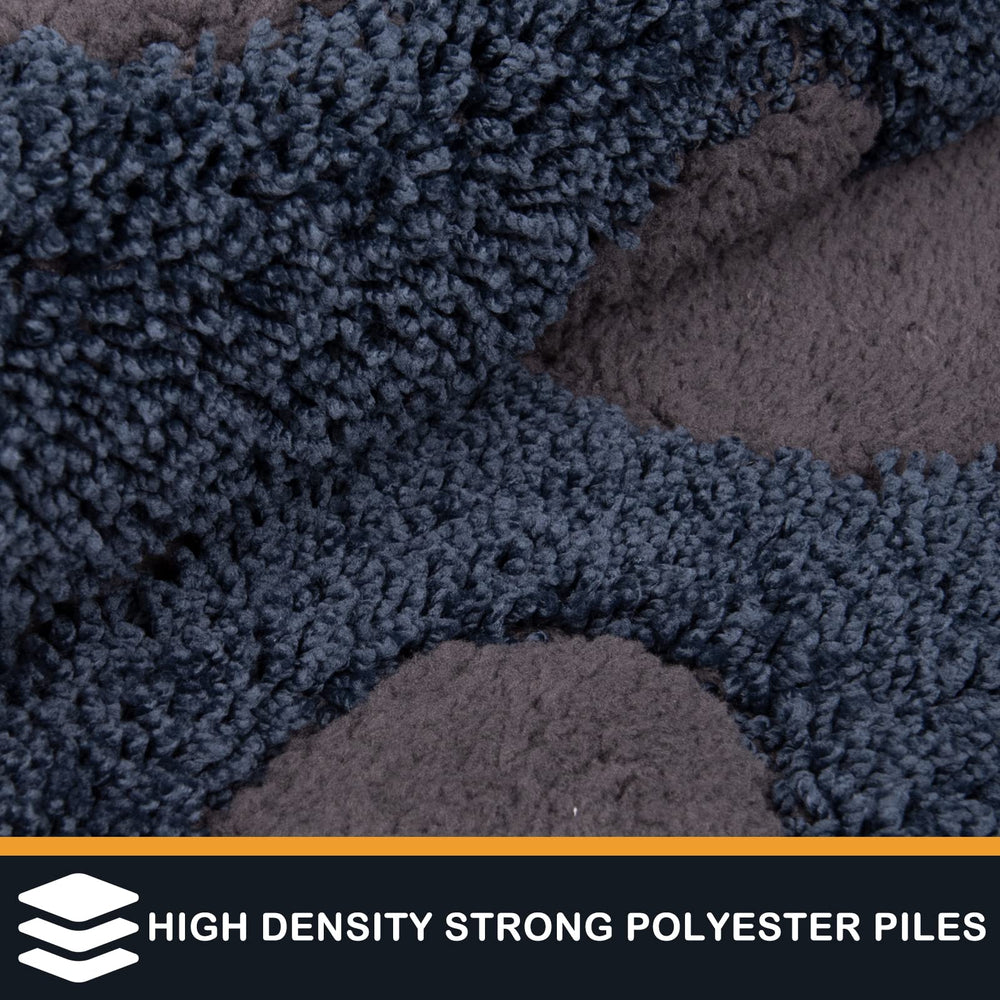 PURRUGS multi-use entryway rug navy supports busy homes and high-traffic areas.