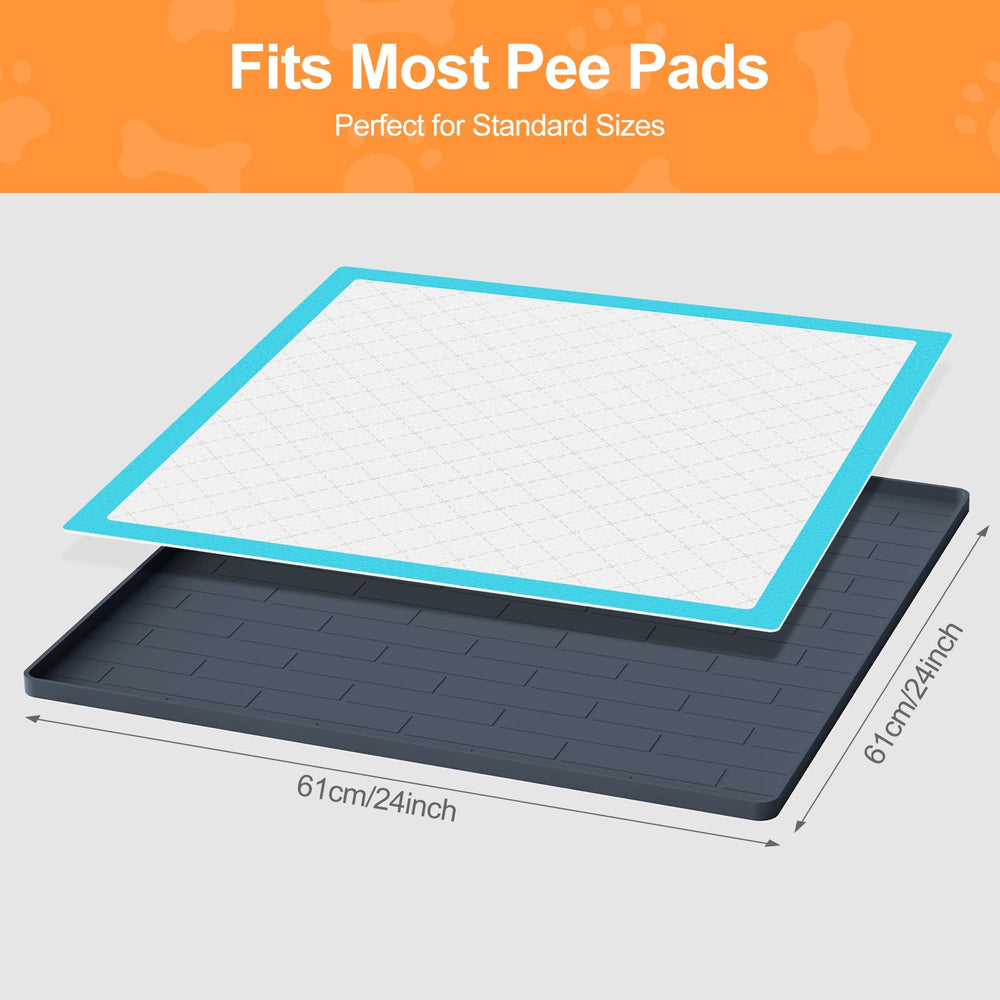 PUWANJILI airflow grid speeds absorption under training pads for drier surfaces.