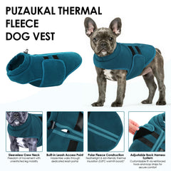 PUZAUKAL plush fleece close-up showing warm, cozy texture for cold-weather walks.