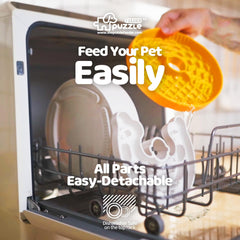 Puzzle Feeder adjustable speed design lets you tailor pacing to your pup