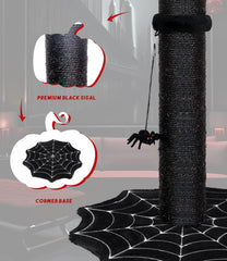 PuzzlePaw black-sisal-scratch-surface offers durable material that protects furniture and satisfies scratching instincts.