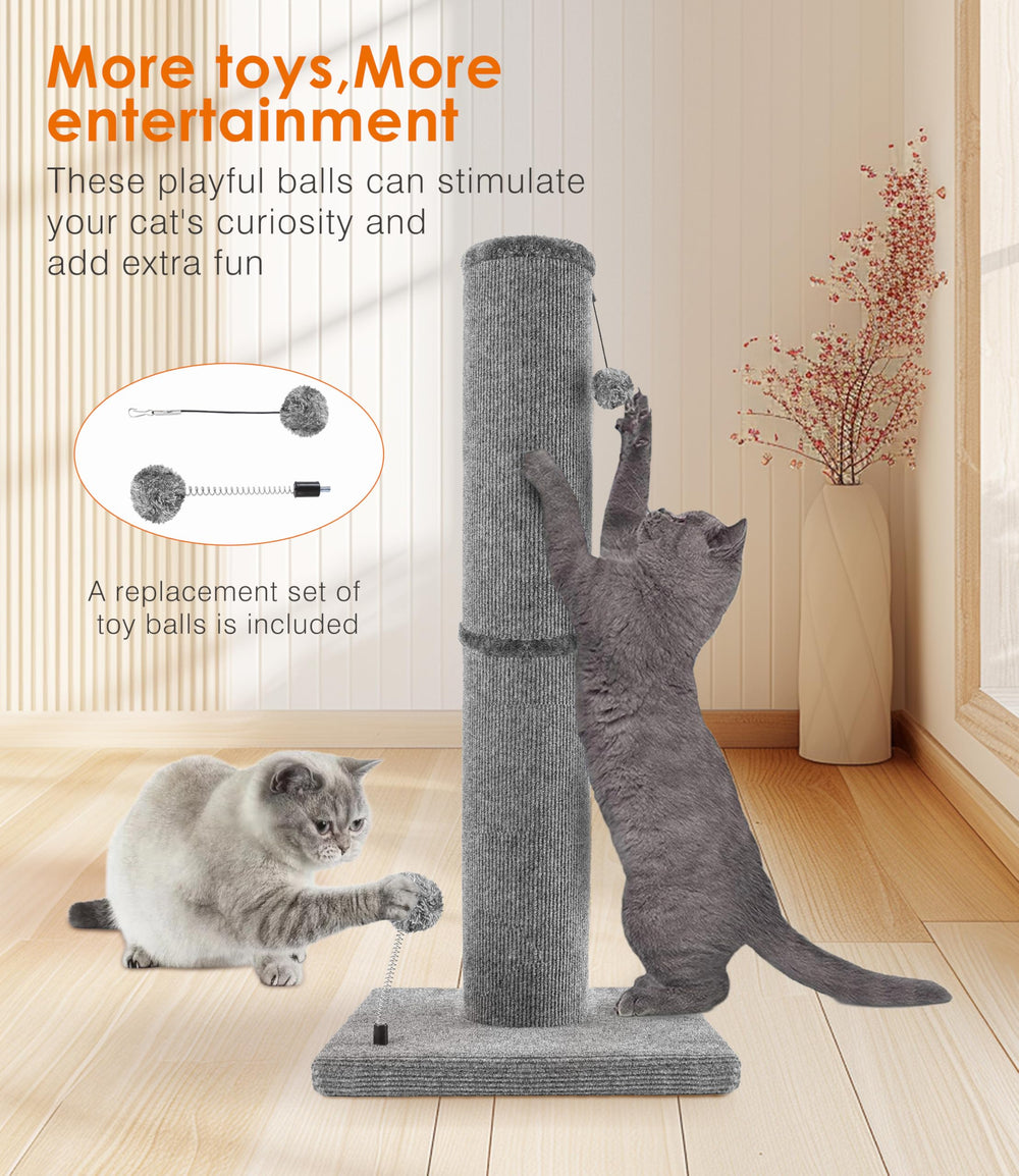 PuzzlePaw carpet craft post easy-assembly, ready in minutes.