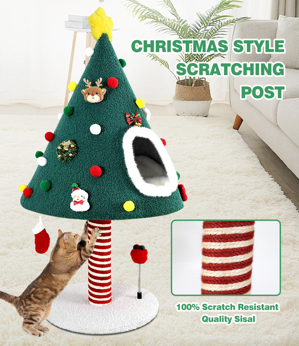 PuzzlePaw Christmas tree assembly instructions laid out