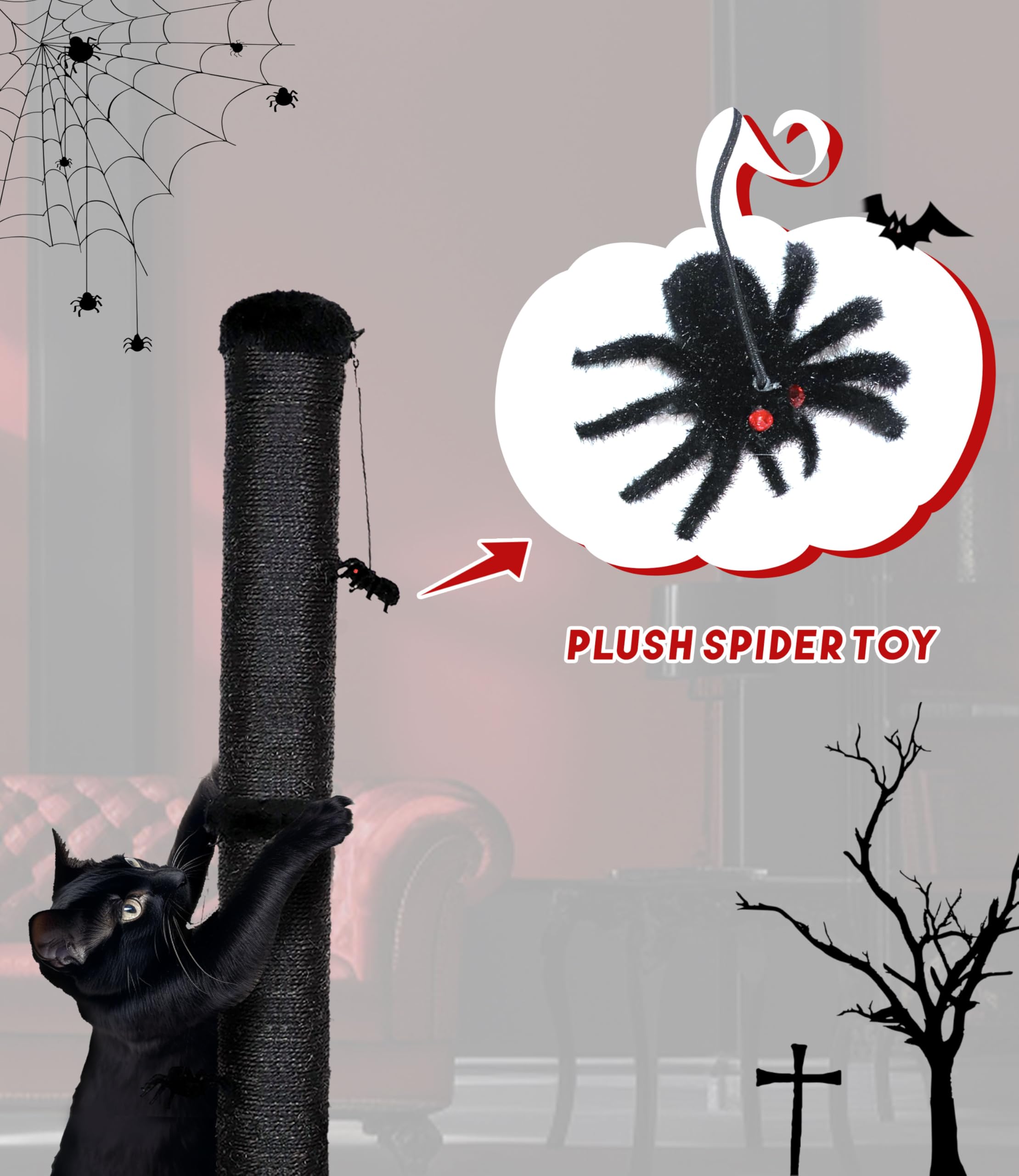 PuzzlePaw easy-assembly-included-tool simplifies setup for quick kitty playtime.
