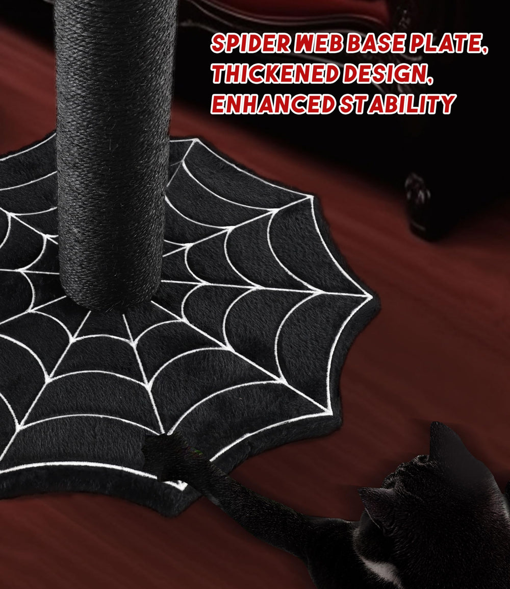PuzzlePaw stable base design provides secure stance during intense scratching sessions.