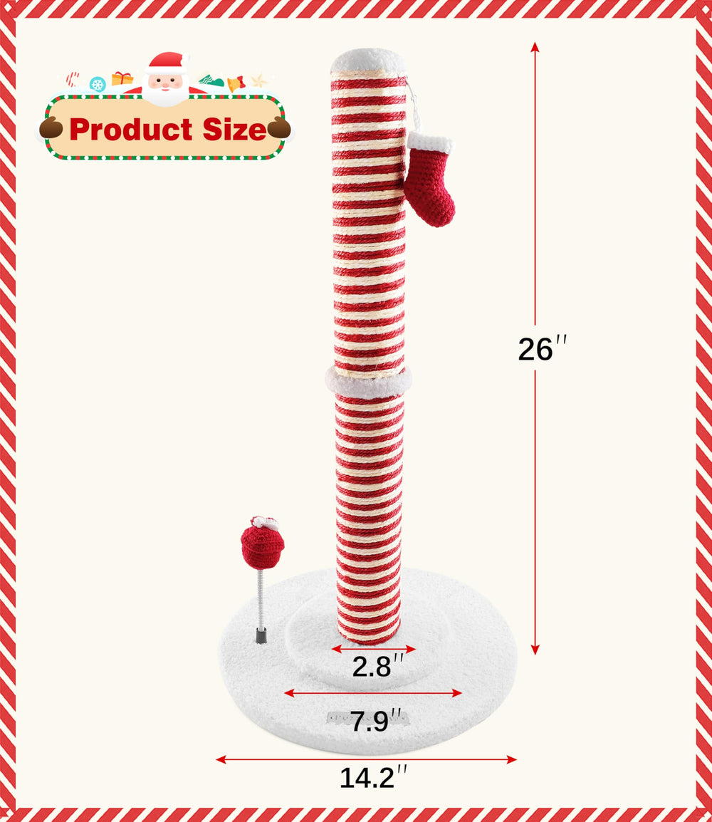 PuzzlePaw sisal post closeup emphasizing durable scratching surface for furniture protection