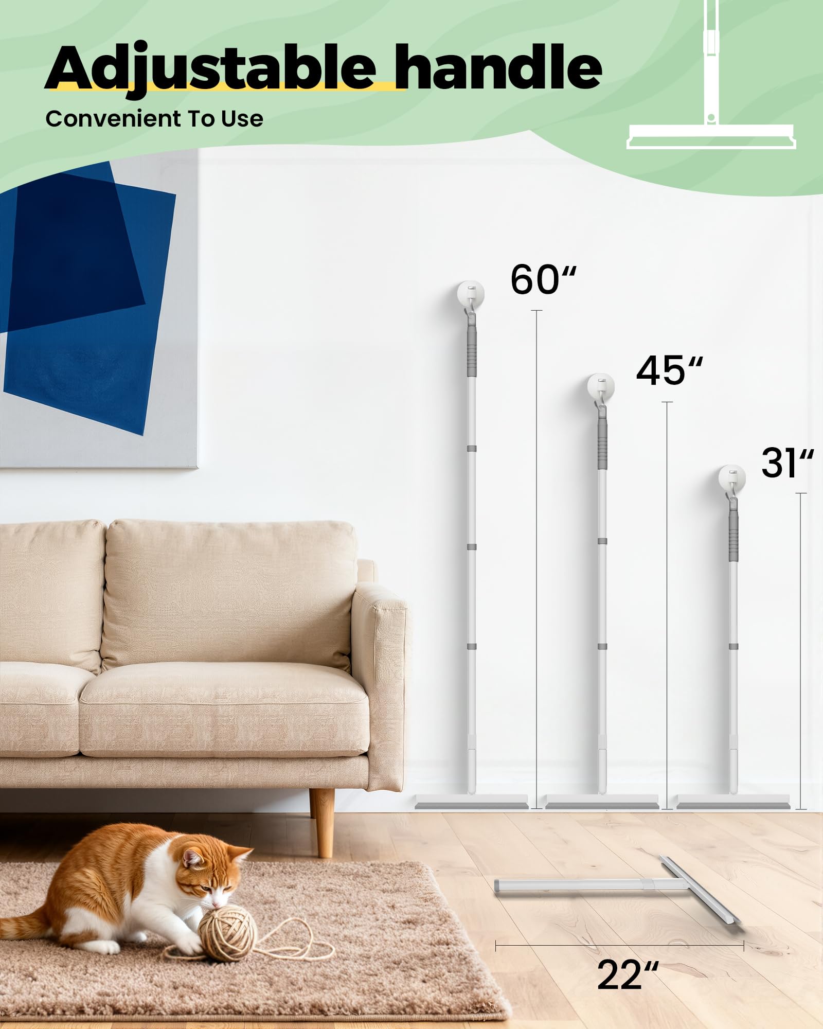 PWBSLAI 4-in-1 kit enables versatile cleaning on floors and furniture.