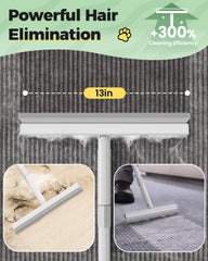 PWBSLAI pet hair removal glove provides gentle grooming and debris pickup.