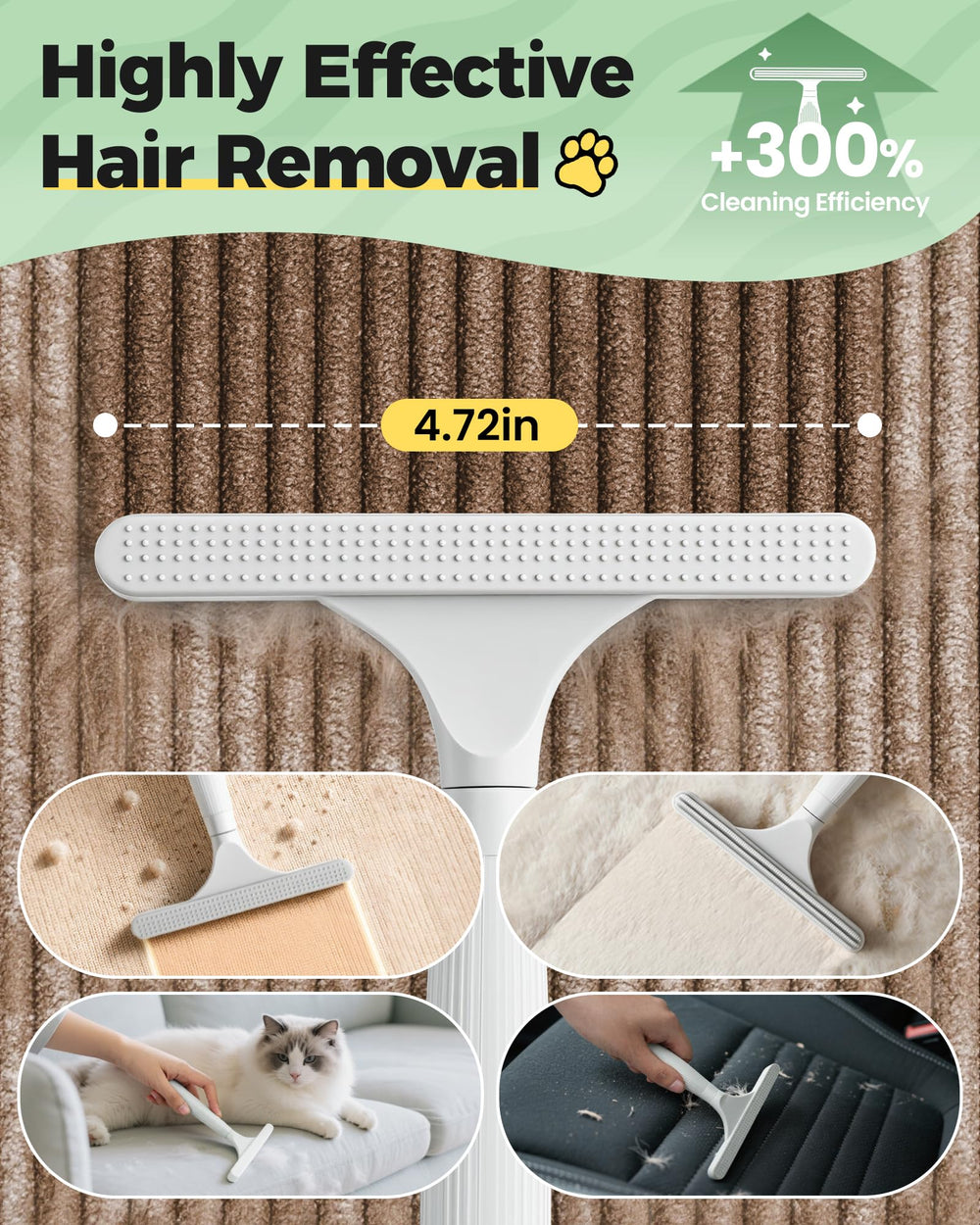 PWBSLAI under-furniture cleaning broom reaches tight spaces.