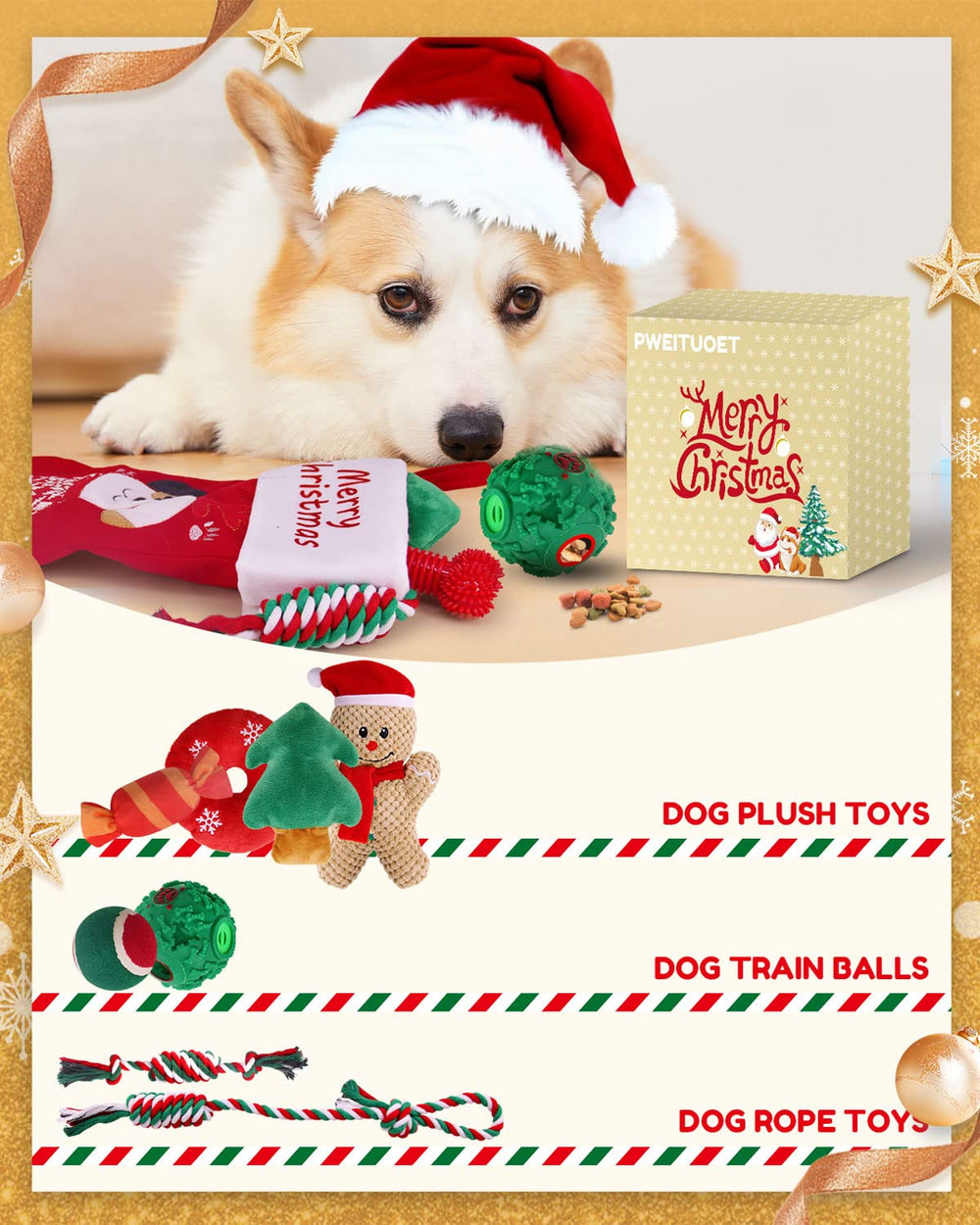 Pweituoet IQ treat ball promotes puzzle play and treat-dispensing fun.