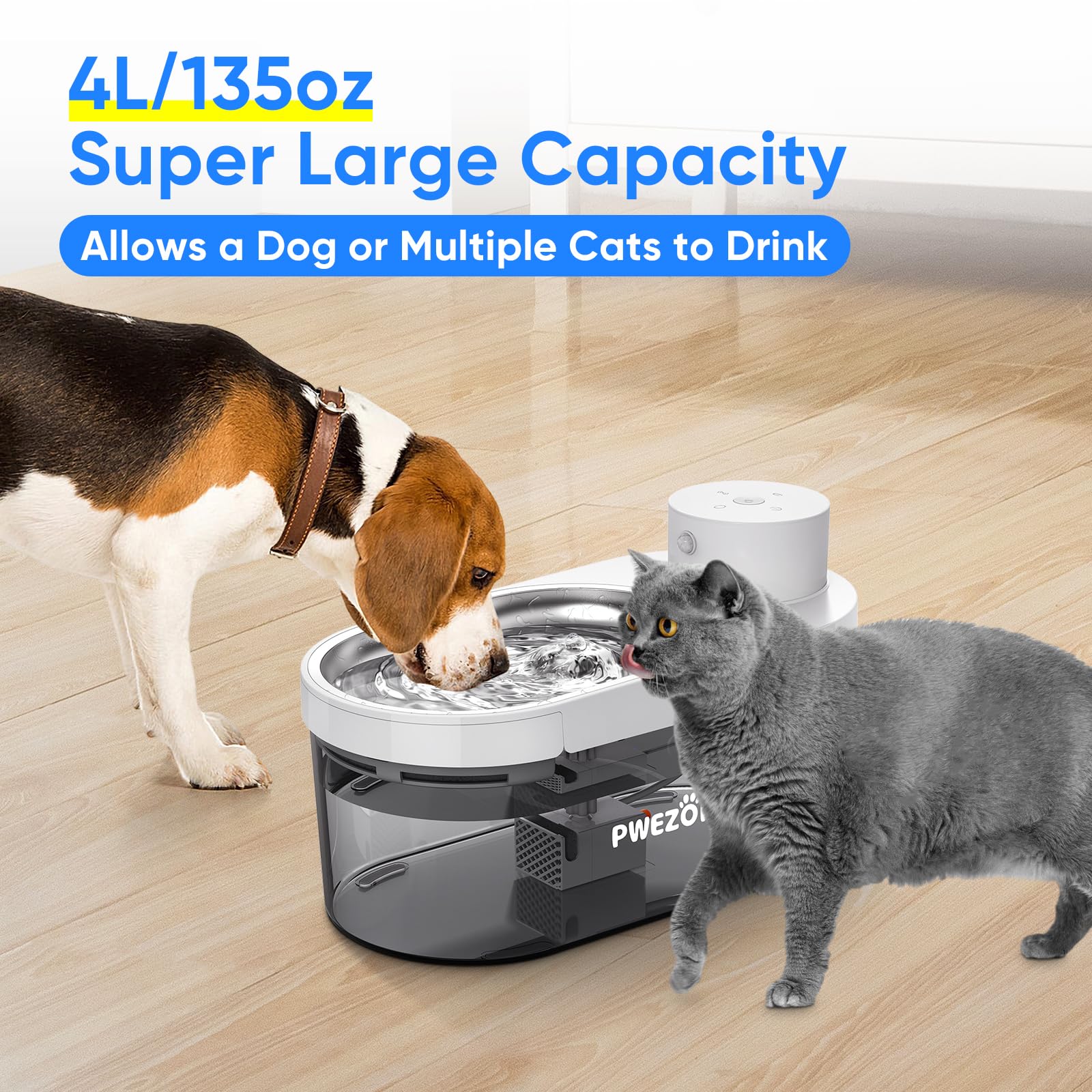 PWEZON Cormix battery compartment inside demonstrates wireless freedom.