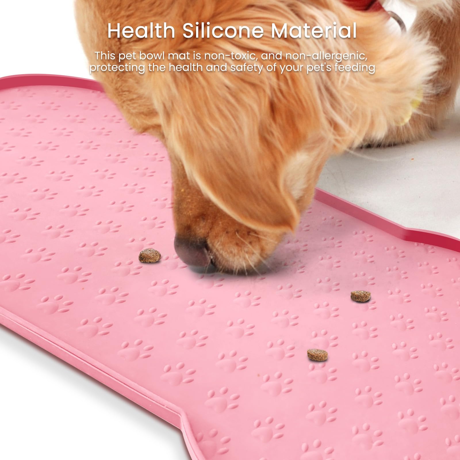 PWTAA travel-ready mat is dishwasher safe and easy to clean.