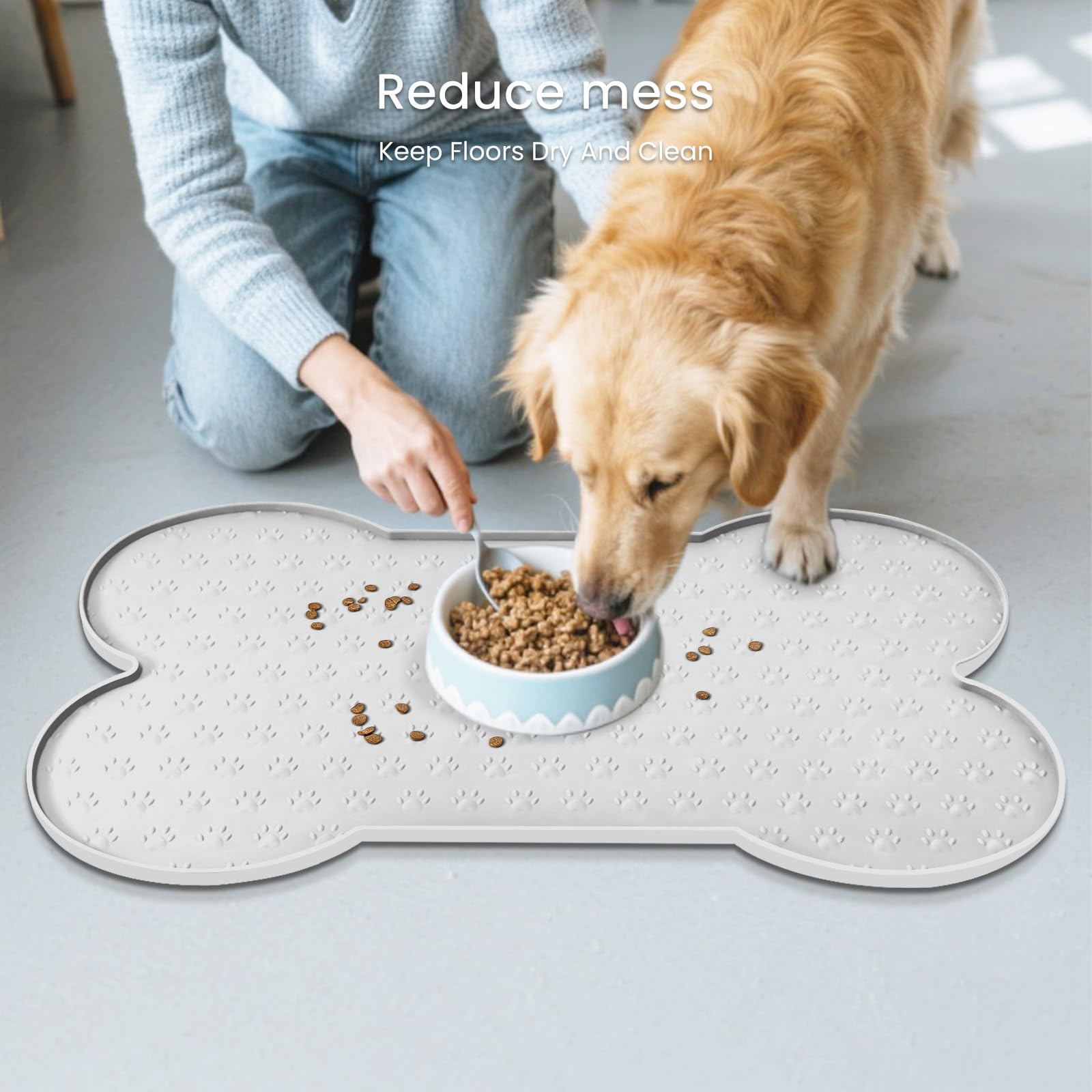 PWTAA easy-clean surface resists crumbs and spills