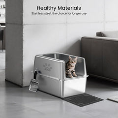 PWTAA seamless joint leak-proof base protects floors from urine leaks.