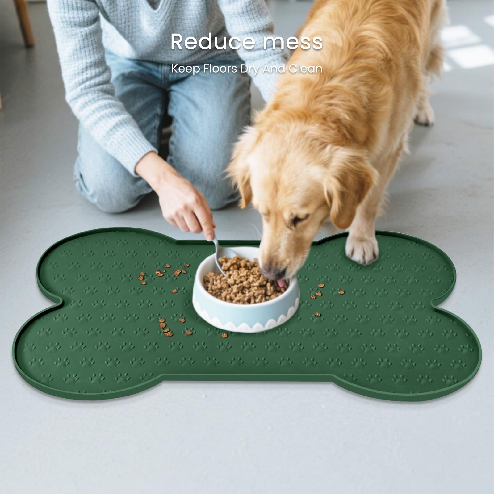 PWTAA rollable mat for compact storage and travel.