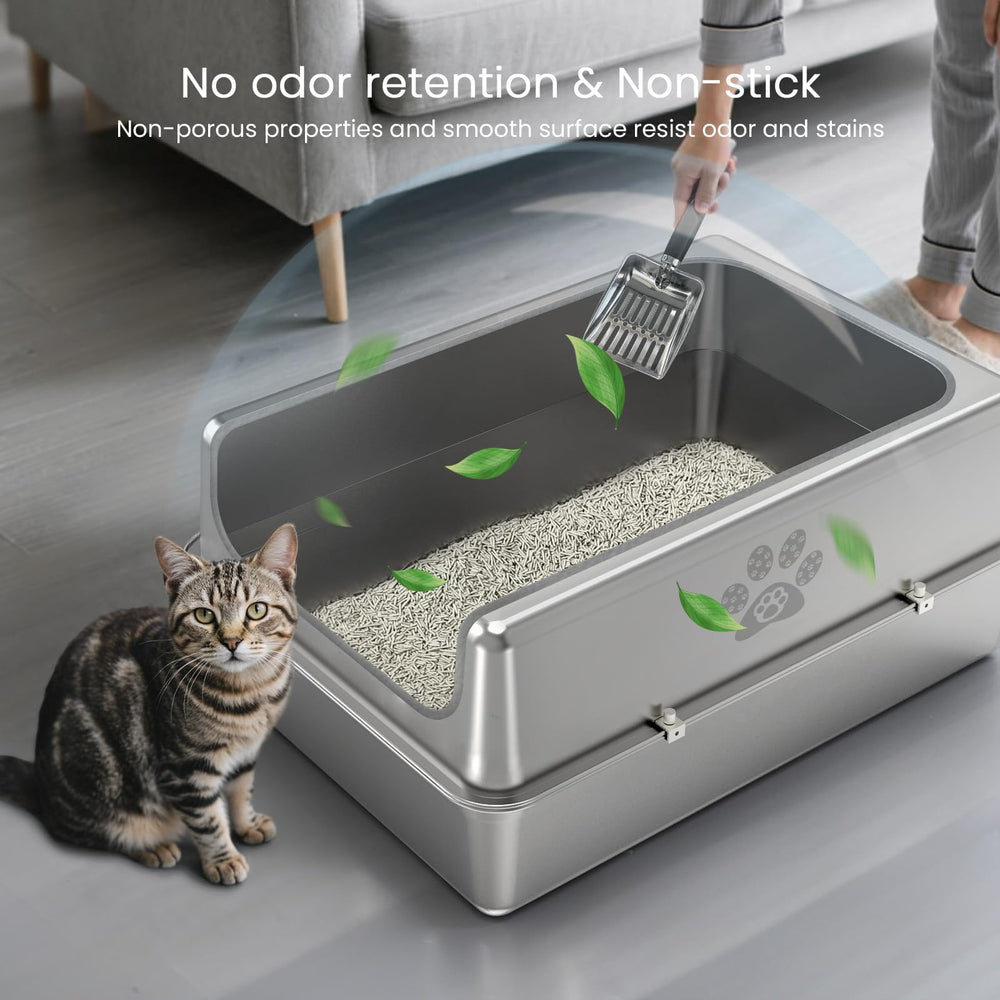 PWTAA sturdy stainless steel build resists rust and claws.