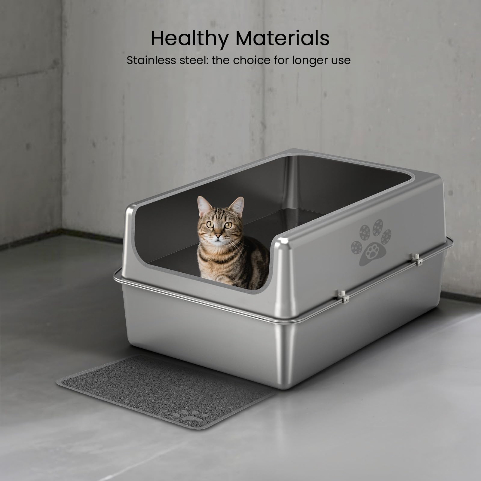 PWTAA XXXL supersize space supports large cats in comfort and freedom.