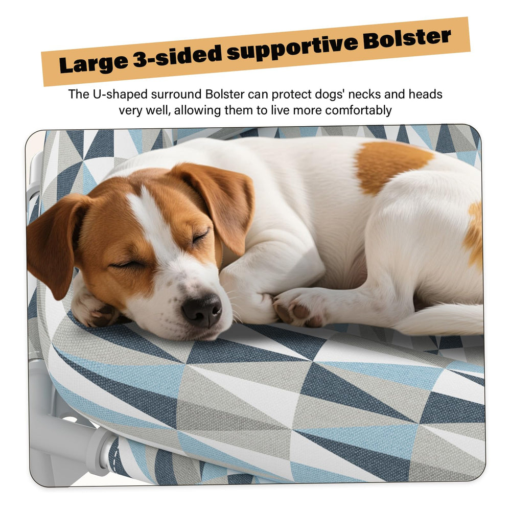 Pyowmgd orthopedic bed offers 6-sided design increasing usable area for cozy lounging