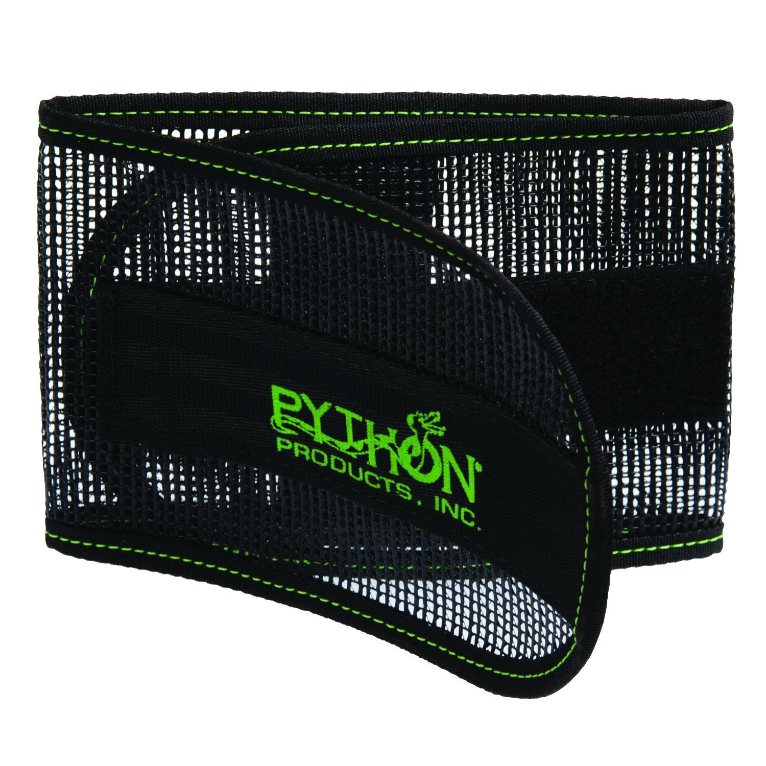 Python Porter hose-wrap keeps coiled hose organized for quick transport.